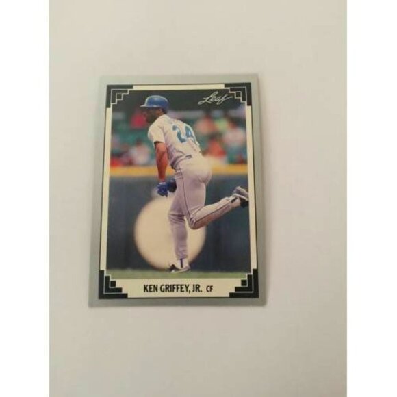 1991 Leaf #372 Ken Griffey Jr. - Seattle Mariners (028) - Picture 1 of 2